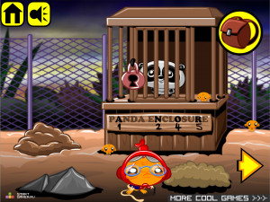 Игра Счастливая Обезьянка 14 (Monkey GO Happy 14) — играть онлайн бесплатно (изображение №2)