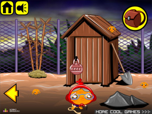 Игра Счастливая Обезьянка 14 (Monkey GO Happy 14) — играть онлайн бесплатно (изображение №4)