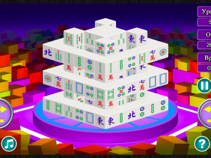 Игра Маджонг 3D на Русском (Mahjong 3D) — играть онлайн бесплатно (изображение №5)