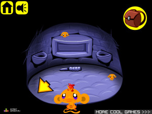 Игра Счастливая Обезьянка 15 (Monkey GO Happy 15) — играть онлайн бесплатно (изображение №3)