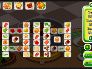 Игра Маджонг: Приготовление Еды (Cooking Mahjong) — играть онлайн бесплатно (изображение №3)