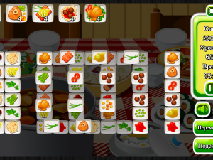 Игра Маджонг: Приготовление Еды (Cooking Mahjong) — играть онлайн бесплатно (изображение №4)