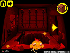 Игра Счастливая Обезьянка 18 (Monkey GO Happy 18) — играть онлайн бесплатно (изображение №4)