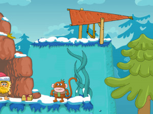 Игра Адам и Ева: Новогодняя Елка (Adam and Eve: Snow Christmas Edition) — играть онлайн бесплатно (изображение №11)