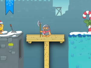 Игра Адам и Ева: Новогодняя Елка (Adam and Eve: Snow Christmas Edition) — играть онлайн бесплатно (изображение №3)