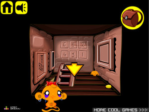 Игра Счастливая Обезьянка 19 (Monkey GO Happy 19) — играть онлайн бесплатно (изображение №6)