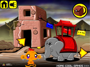 Игра Счастливая Обезьянка 19 (Monkey GO Happy 19) — играть онлайн бесплатно (изображение №2)