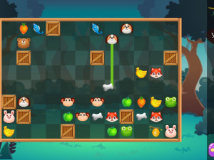 Игра Маджонг Коннект: Накорми Животных (Feed the Animals) — играть онлайн бесплатно (изображение №4)