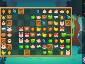Игра Маджонг Коннект: Накорми Животных (Feed the Animals) — играть онлайн бесплатно (изображение №2)