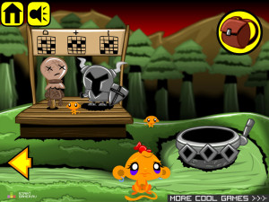 Игра Счастливая Обезьянка 21 (Monkey GO Happy 21) — играть онлайн бесплатно (изображение №5)