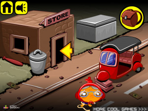 Игра Счастливая Обезьянка 22 (Monkey GO Happy 22) — играть онлайн бесплатно (изображение №3)