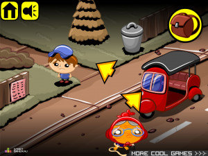 Игра Счастливая Обезьянка 22 (Monkey GO Happy 22) — играть онлайн бесплатно (изображение №5)