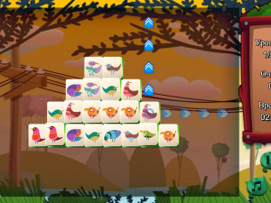 Игра Маджонг Птицы (Mahjong Birds) — играть онлайн бесплатно (изображение №2)