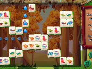 Игра Маджонг Птицы (Mahjong Birds) — играть онлайн бесплатно (изображение №7)