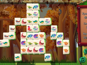 Игра Маджонг Птицы (Mahjong Birds) — играть онлайн бесплатно (изображение №9)
