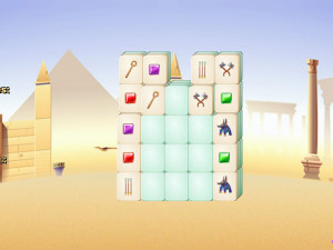 Игра Маджонг Джоли Джонг: Пески Египта (Jolly Jong - Sands of Egypt) — играть онлайн бесплатно (изображение №3)