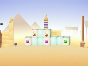 Игра Маджонг Джоли Джонг: Пески Египта (Jolly Jong - Sands of Egypt) — играть онлайн бесплатно (изображение №5)