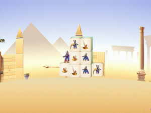 Игра Маджонг Джоли Джонг: Пески Египта (Jolly Jong - Sands of Egypt) — играть онлайн бесплатно (изображение №6)