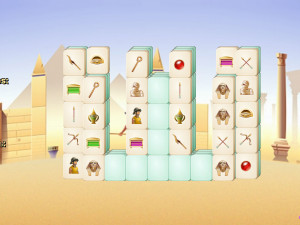 Игра Маджонг Джоли Джонг: Пески Египта (Jolly Jong - Sands of Egypt) — играть онлайн бесплатно (изображение №9)