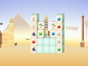 Игра Маджонг Джоли Джонг: Пески Египта (Jolly Jong - Sands of Egypt) — играть онлайн бесплатно (изображение №10)