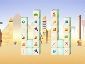 Игра Маджонг Джоли Джонг: Пески Египта (Jolly Jong - Sands of Egypt) — играть онлайн бесплатно (изображение №11)