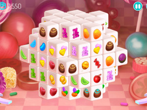 Игра Маджонг 3D: Измерения Конфеты (Mahjong Dimensions Candy) — играть онлайн бесплатно (изображение №3)