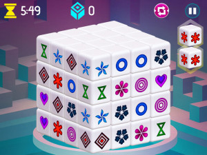 Игра Маджонг 3D: Измерения Новый (Mahjongg Dimensions New) — играть онлайн бесплатно (изображение №8)