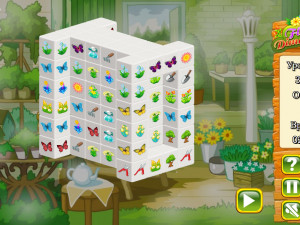 Игра Маджонг 3D: Цветы (Flower Dimensions) — играть онлайн бесплатно (изображение №4)