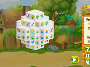 Игра Маджонг 3D: Цветы (Flower Dimensions) — играть онлайн бесплатно (изображение №5)
