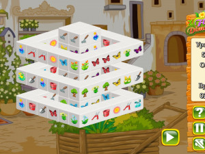 Игра Маджонг 3D: Цветы (Flower Dimensions) — играть онлайн бесплатно (изображение №6)