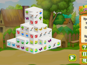 Игра Маджонг 3D: Цветы (Flower Dimensions) — играть онлайн бесплатно (изображение №8)