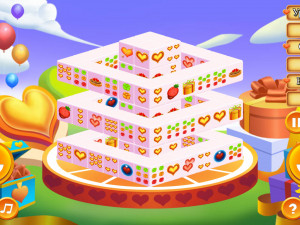 Игра Маджонг Валентин 3D (Valentine 3D Mahjong) — играть онлайн бесплатно (изображение №3)
