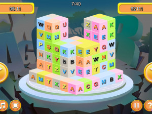 Игра Маджонг 3D: Буквы (Letter Dimensions) — играть онлайн бесплатно (изображение №9)