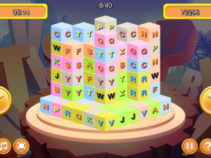 Игра Маджонг 3D: Буквы (Letter Dimensions) — играть онлайн бесплатно (изображение №10)