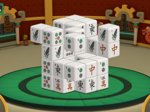 Игра Маджонг 3D на Время (Mahjong 3D) — играть онлайн бесплатно (изображение №3)