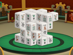 Игра Маджонг 3D на Время (Mahjong 3D) — играть онлайн бесплатно (изображение №4)