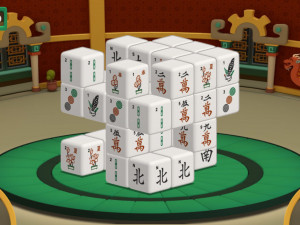 Игра Маджонг 3D на Время (Mahjong 3D) — играть онлайн бесплатно (изображение №5)