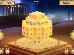 Игра Тройной Маджонг Египет 3D (Egypt Mahjong - Triple Dimensions) — играть онлайн бесплатно (изображение №3)