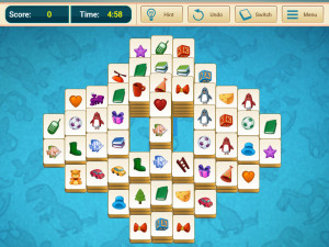 Игра Маджонг: Cундук с Игрушками (Mahjong Toy Chest) — играть онлайн бесплатно (изображение №3)