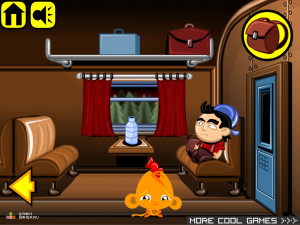 Игра Счастливая Обезьянка 25 (Monkey GO Happy 25) — играть онлайн бесплатно (изображение №3)