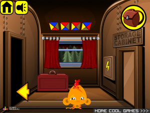 Игра Счастливая Обезьянка 25 (Monkey GO Happy 25) — играть онлайн бесплатно (изображение №5)