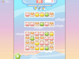 Игра Джевел Животные: Три в ряд (Jewel Pets Match) — играть онлайн бесплатно (изображение №5)