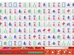 Игра Маджонг Цепи (Mahjong Chain) — играть онлайн бесплатно (изображение №2)