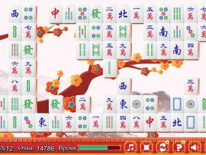 Игра Маджонг Цепи (Mahjong Chain) — играть онлайн бесплатно (изображение №7)