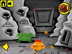 Игра Счастливая Обезьянка 27 (Monkey GO Happy 27) — играть онлайн бесплатно (изображение №2)