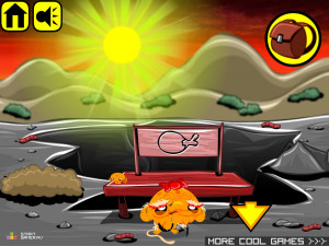 Игра Счастливая Обезьянка 27 (Monkey GO Happy 27) — играть онлайн бесплатно (изображение №5)