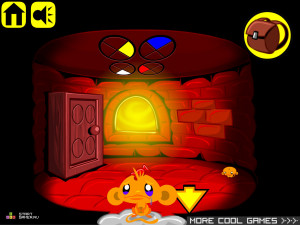 Игра Счастливая Обезьянка 28 (Monkey GO Happy 28) — играть онлайн бесплатно (изображение №5)