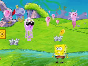 Игра Губка Боб Квадратные Штаны: Герой дня! (Spongebob Saves The Day) — играть онлайн бесплатно (изображение №12)