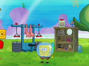 Игра Губка Боб Квадратные Штаны: Герой дня! (Spongebob Saves The Day) — играть онлайн бесплатно (изображение №4)