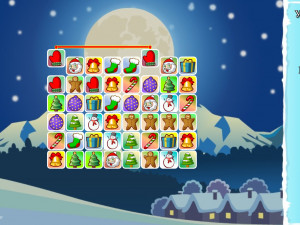 Игра Маджонг Коннект: Рождество (Christmas Connect) — играть онлайн бесплатно (изображение №3)